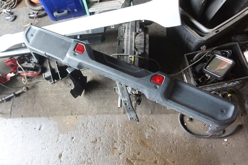 2018-2024 Jeep Wrangler JL OEM Rear Bumper Plastic w/ Sensors 7AX77TZZAA