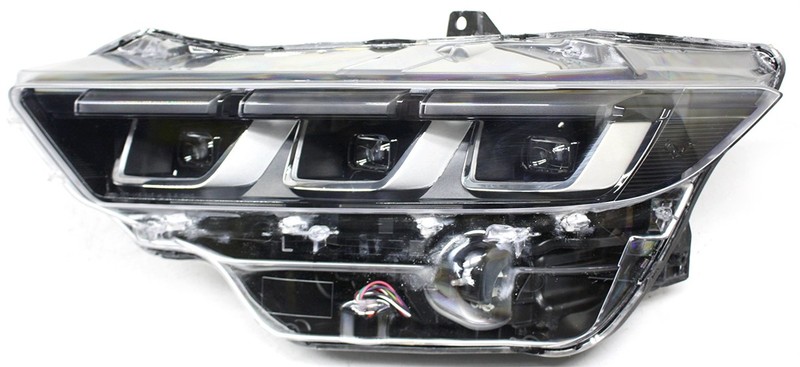 OEM Left Driver Side LED Headlamp For Ford Mustang Chrome Bezel PR3Z-13008-B