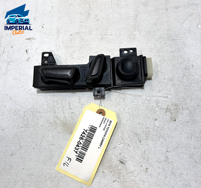 Front Left Driver Side Seat Adjustment Switch Toyota Camry 2018-2023 OEM