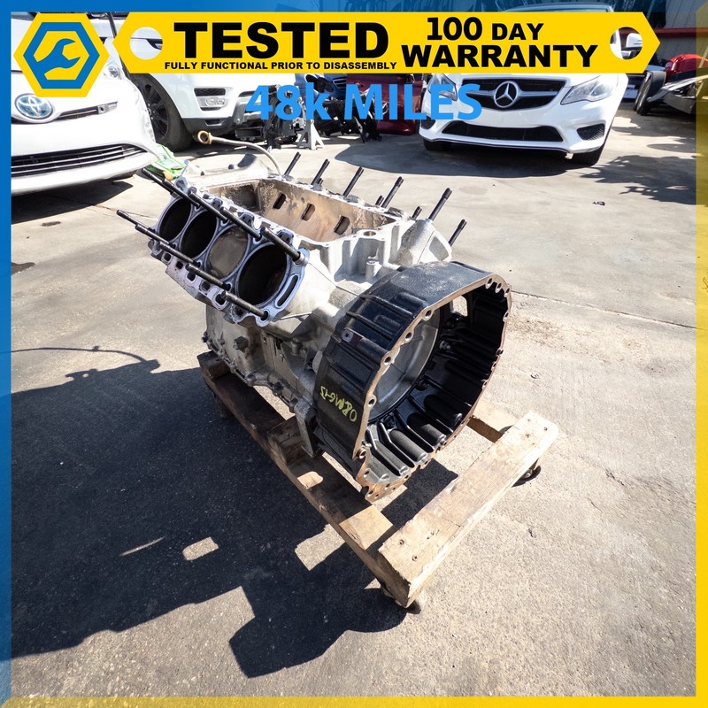 04-17 MASERATI GRANTURISMO QUATTROPORTE 4.2L V8 ENGINE MOTOR BLOCK OEM