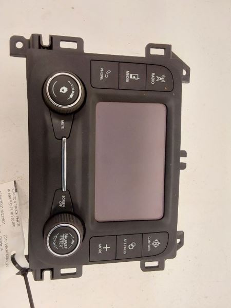 2018 Jeep WRANGLER Radio Display and Receiver LHD VIN X 6th Digit Jl Body
