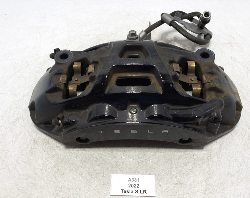 ✅ 21-25 OEM Tesla Model S X Front Left Driver Side Brake Caliper Brembo 48k