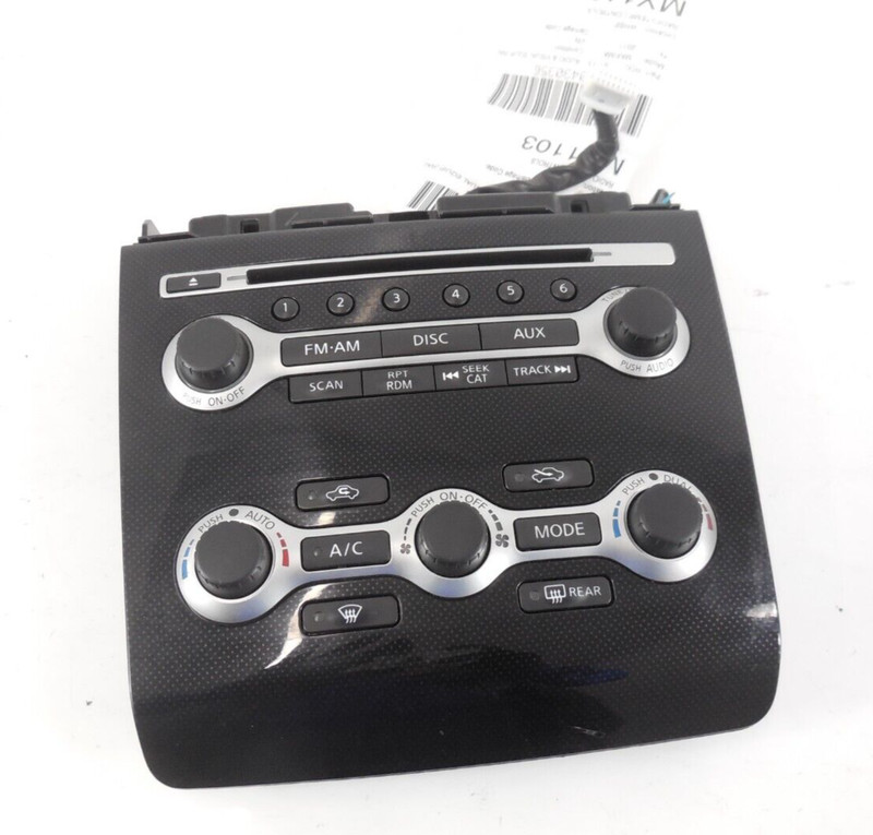 2011 11 Nissan Maxima AM FM Radio Climate Temperature Control Panel OEM