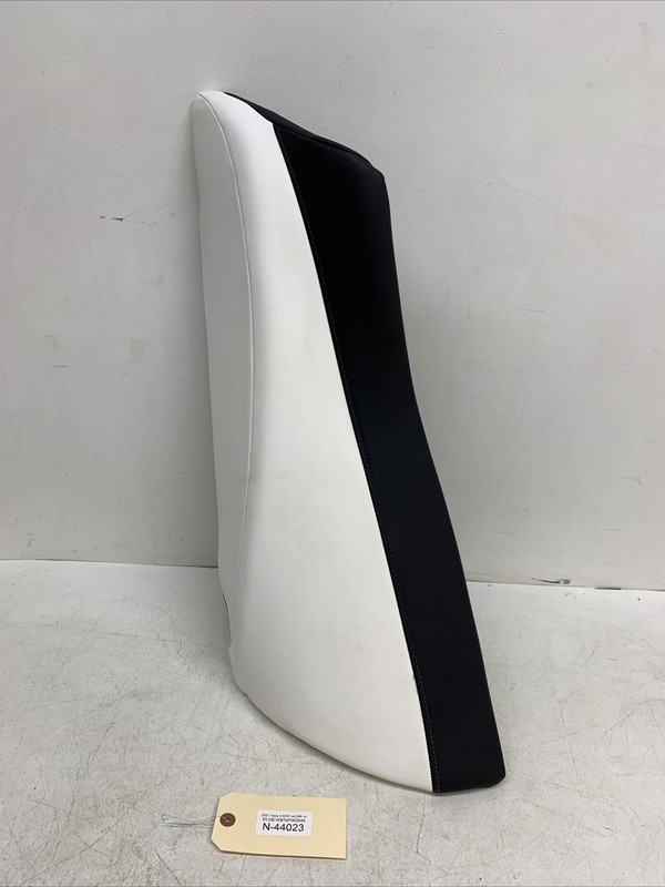 17-23 Tesla Model 3 Rear Driver's Side Seat Bolster White 1096027-02-I 44023 U15