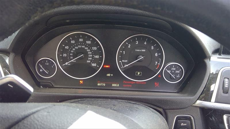 2017 BMW 330i 2.0 Auto AWD Speedometer Gauge Cluster Head Panel 89k 9 232 895