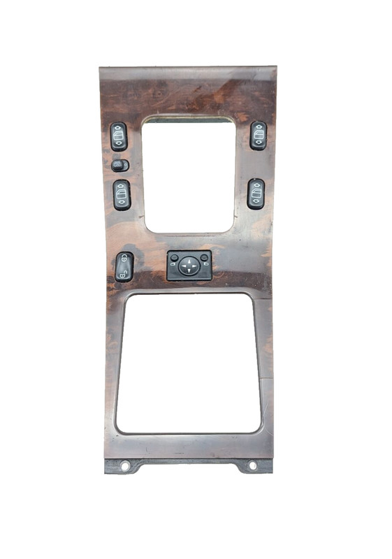 02-05 Mercedes W163 ML320 ML500 Window Control Switch Shifter Trim Bezel Wood