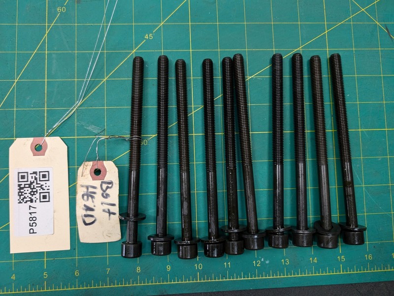 10PC Cylinder Head Bolts 2022 Kia Soul 22320-2E000 2020 2021 2023