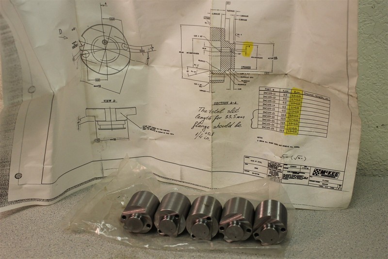 Mckee Flange Set 109-21 109-22 109-23 109-24 109-25 *FREE SHIPPING*