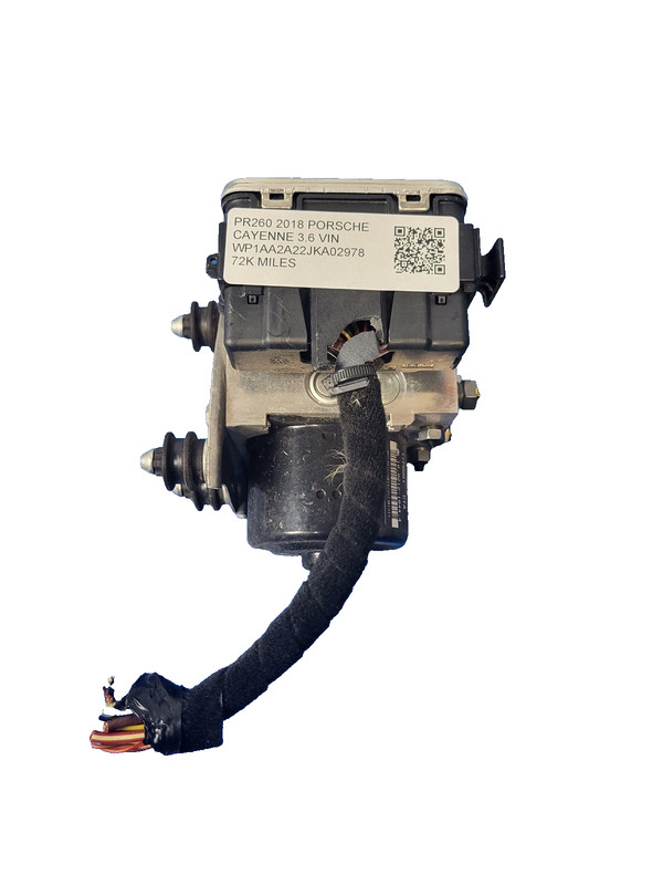 Used Oem Porsche ABS Anti Lock Brake Pump 7P0907379T for 2018 Cayenne 3.6L AWD