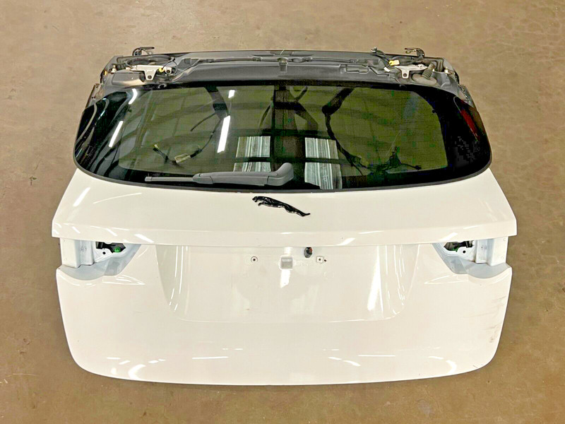 ⭐2017-2020 JAGUAR F-PACE TRUNK HATCH TAILGATE LIFTGATE R DOOR WHITE OEM LOT2521