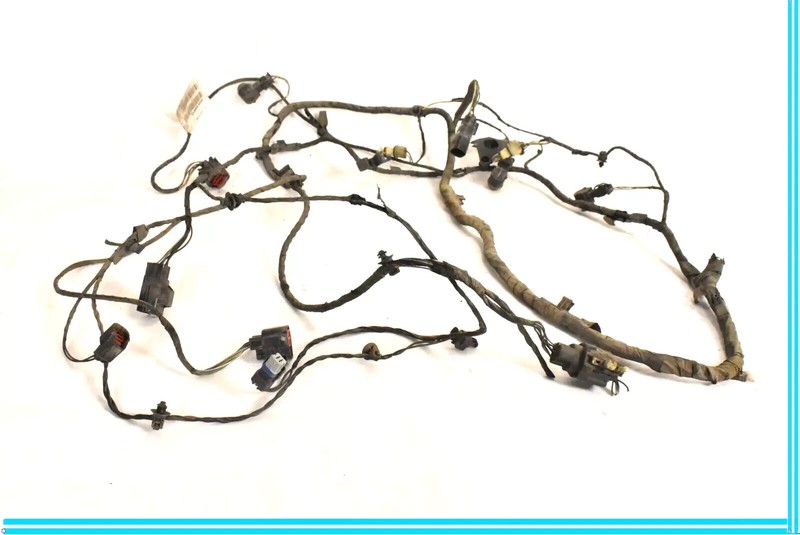 10-15 Jaguar XJ Rear Bumper Wiring Wire Harness Parking Sensors AW9315B484 OEM