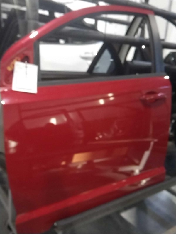 2017 Dodge Journey Left Front Door Red - Used, 122K Miles, OEM Quality