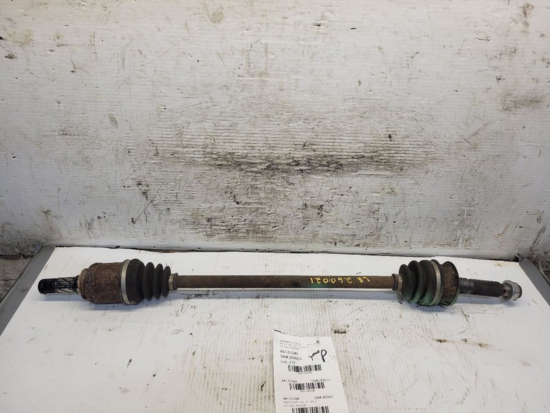Axle Shaft Rear Axle Automatic Transmission 2.5L CVT Fits 10-14 LEGACY 1742558