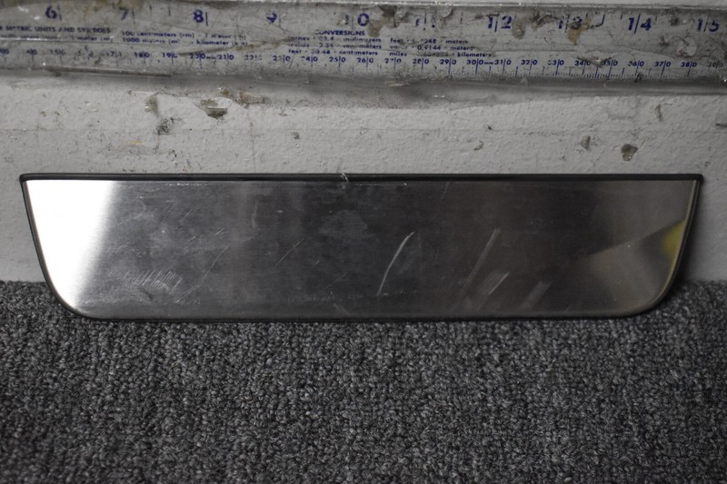 2016-2017 INFINITI QX80 STEEL KICK PLATE FACTORY OEM