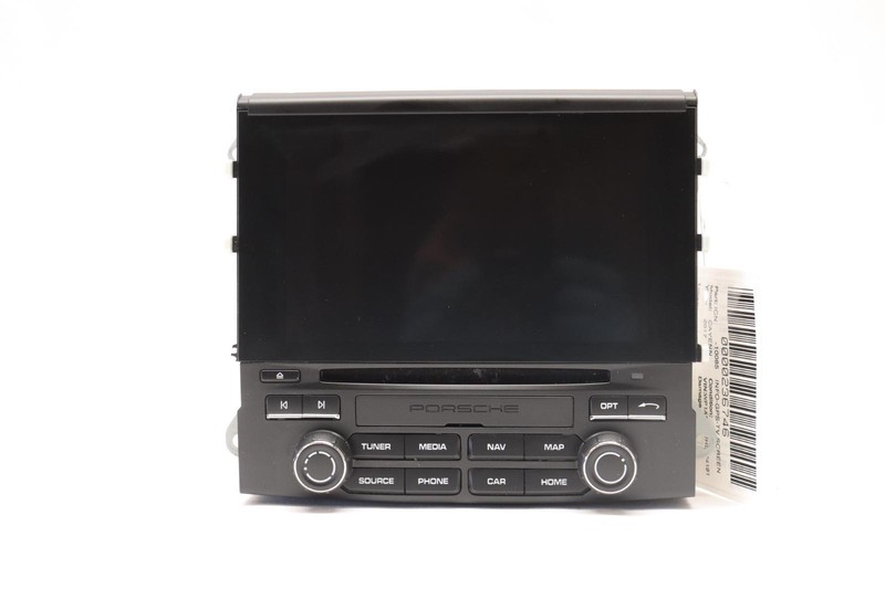 2017-2018 PORSCHE CAYENNE INFO GPS RADIO MEDIA TUNER CD RECEIVER DISPLAY OEM