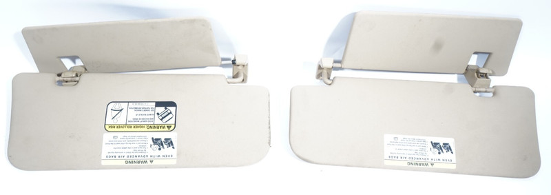 2006-2009 MERCEDES BENZ ML350 W164 SUN VISORS BEIGE OEM