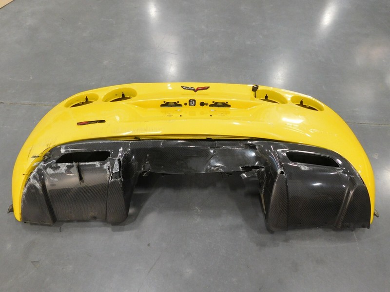 2006 07 08 09 10 Chevy Corvette C6 Z06 Rear Bumper Assembly #3282 H3