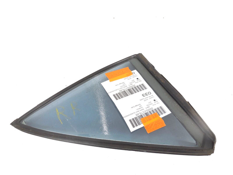 1999-2003 Mazda Protege Rear Door Window Vent Glass Passenger Right OEM