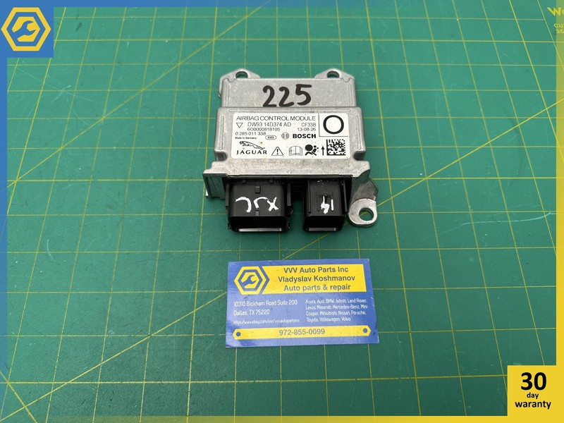 10-15 JAGUAR XJ XJR DIAGNOSTIC CONTROL MODULE SRS UNIT OEM
