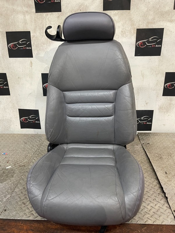 1994-1998 Ford Mustang Cobra GT OEM GRAY LEATHER Seat Passenger Front 94-98 *