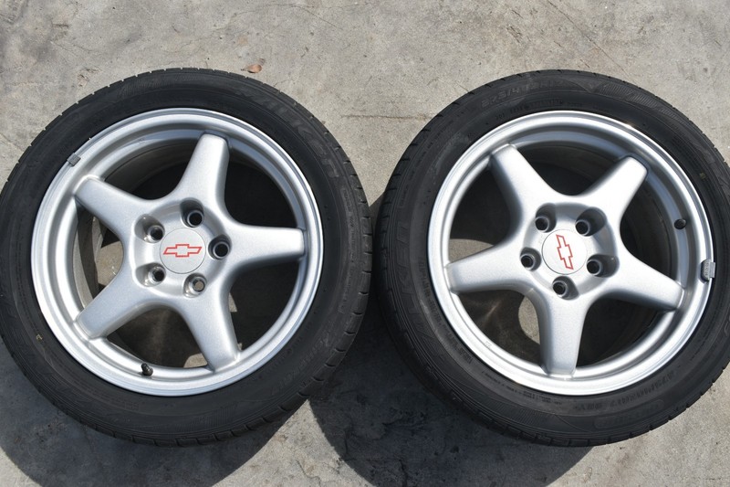 Chevrolet Camaro 4TH GEN 17" Factory OEM Alloy Wheels Rims PAIR *USED*