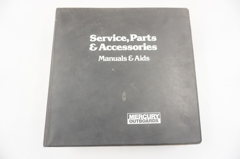 1990 Mercury Mariner Outboards 2.2 thru 40 HP Service Manual Binder 90-18141