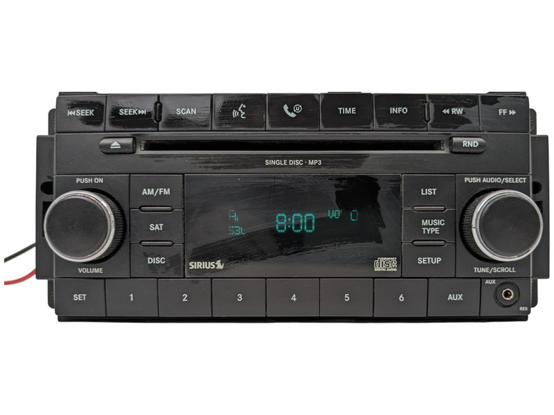 2007-2014 Chrysler Dodge Jeep AM FM Radio CD Player Aux RES OEM P05064420AF