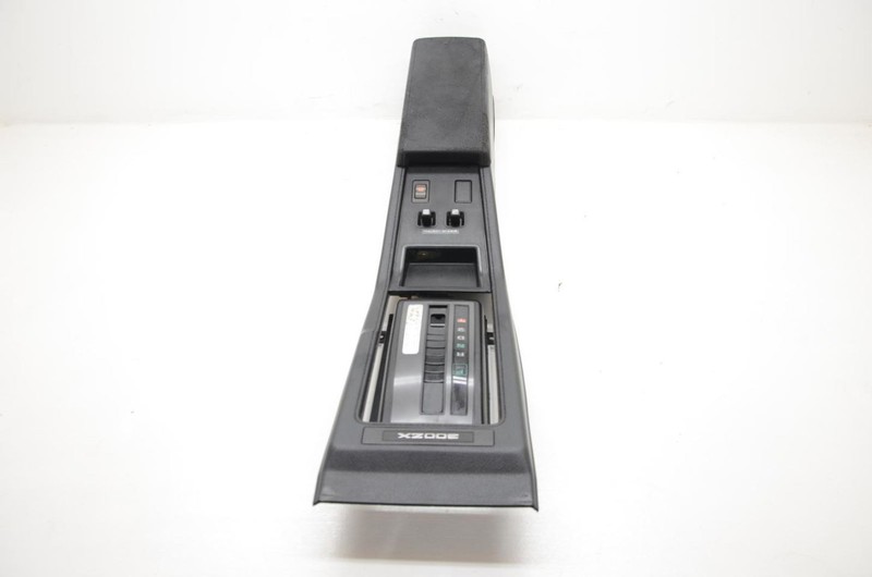 87-89 Nissan 300ZX Z31 2+0 Black Front Center Console Assembly