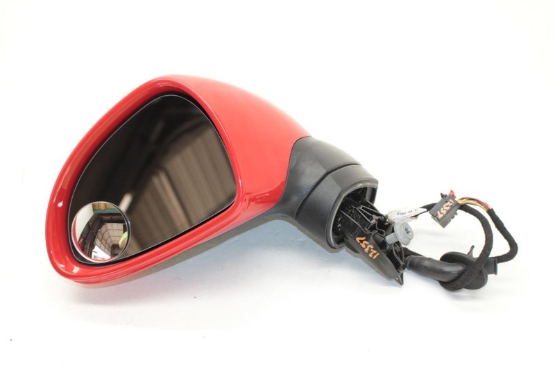 13-16 Porsche Boxster 2.7L Red Driver Left Side Power Door Mirror