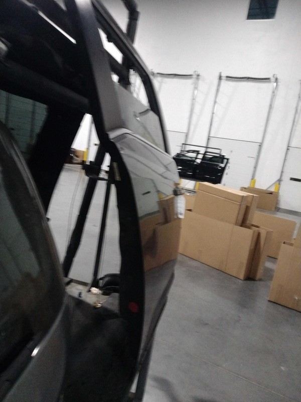 2014 Honda Odyssey Right Rear Door Grey 551831 Used 132K Miles OEM