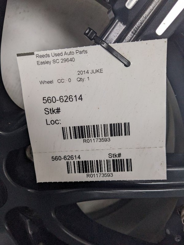 Wheel 18x7 Alloy Nismo Fits 13-17 JUKE 1173593