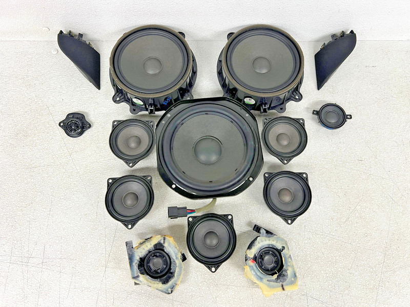 ⭐2017-2020 TESLA MODEL 3 FRONT/REAR SUBWOOFER DOOR TWEETER SPEAKER SET LOT2698