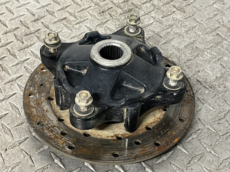 2015 Polaris Ranger EV 4x4 Electric Rear Wheel Hub Assembly Brake Rotor Disc