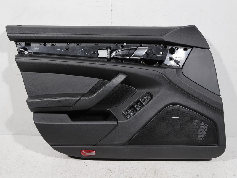10-16 PORSCHE PANAMERA FRONT LEFT SIDE INTERIOR DOOR PANEL TRIM COVER OEM 🚗78k