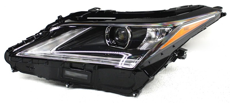 OEM Left Driver Side Headlamp For Lexus RX350, RX450h 81150-0E260 Tab Replaced