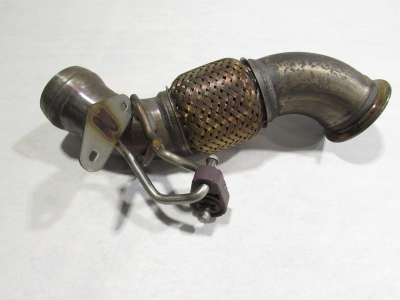 20-23 McLaren GT 2021 4.0L Left Driver Mid Exhaust Flex Pipe ;@1