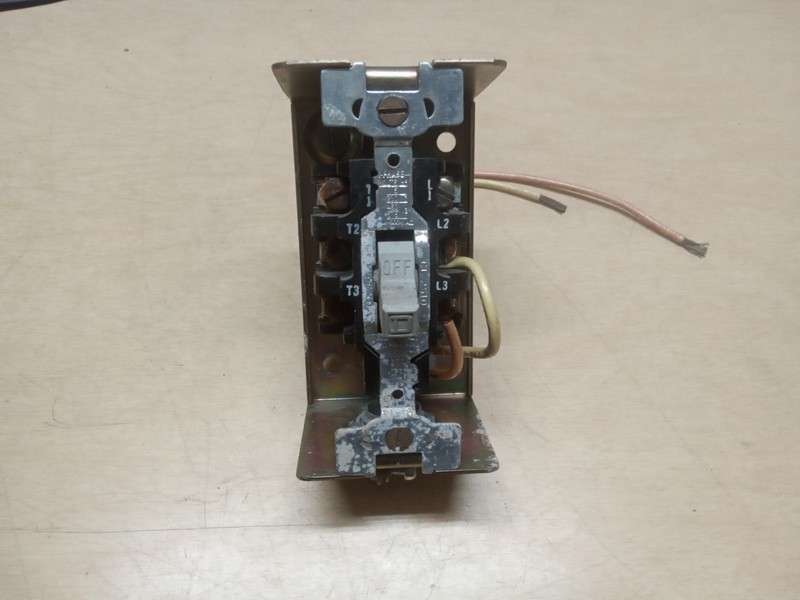 Square D Class 2510 Type KO-2 Motor Starting Switch
