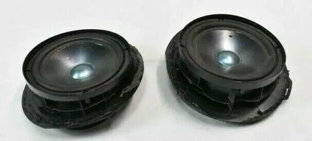 03-09 Mercedes W211 E320 Front Left & Right Door Sound Speakers Set of 2 OEM