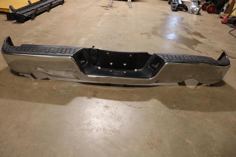 2009-2022 DODGE RAM 1500 REAR STEP BUMPER COVER CHROME DUAL EXHAUST OEM
