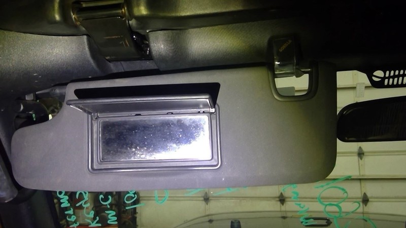 Driver Sun Visor VIN W 6th Digit Jk Body Fits 11-18 WRANGLER 1785548