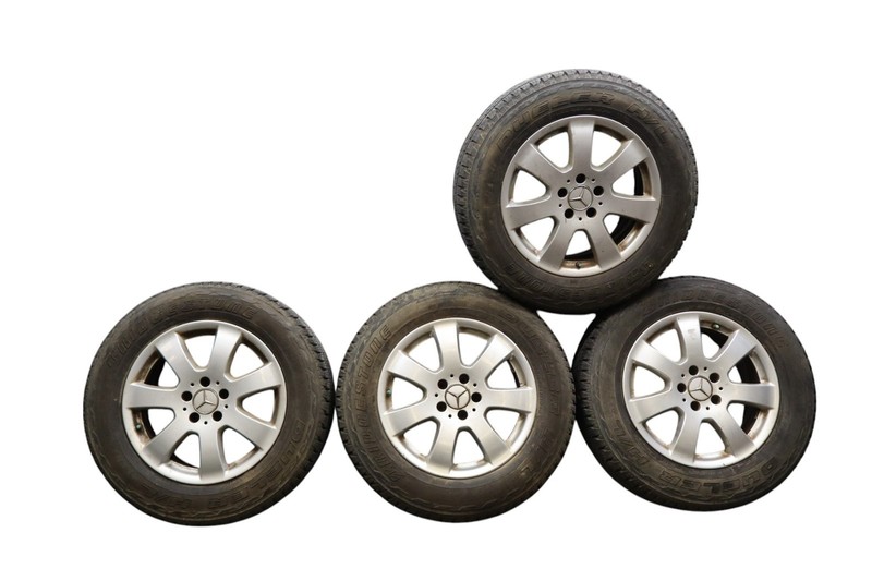 Mercedes W251 R350 ML500 GL450 7.5 X 17" R17 Wheel Rim Silver Set of 4 Oem