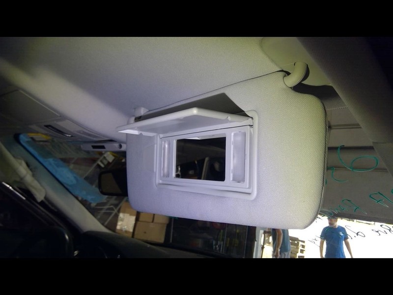 Passenger Right Sun Visor Fits 12-19 EVOQUE 1656305