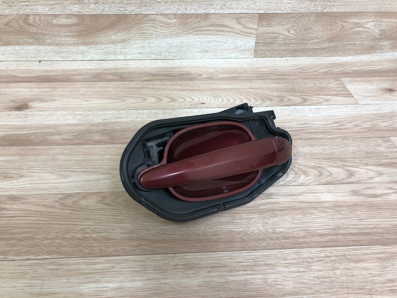 BMW OEM E60 E61 525 530 545 550 M5 REAR DRIVER SIDE DOOR HANDLE BURGUNDY 04-10
