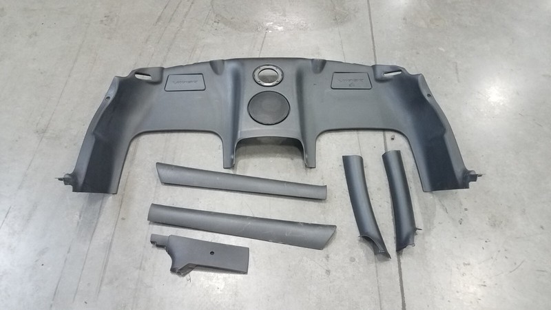 2008 Dodge Viper SRT-10 Bulkhead / Interior Trim Panels #0173 K4