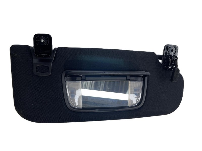 2017-2020 Lincoln Continental LH Driver Sun Visor Illuminated Black Cloth OEM