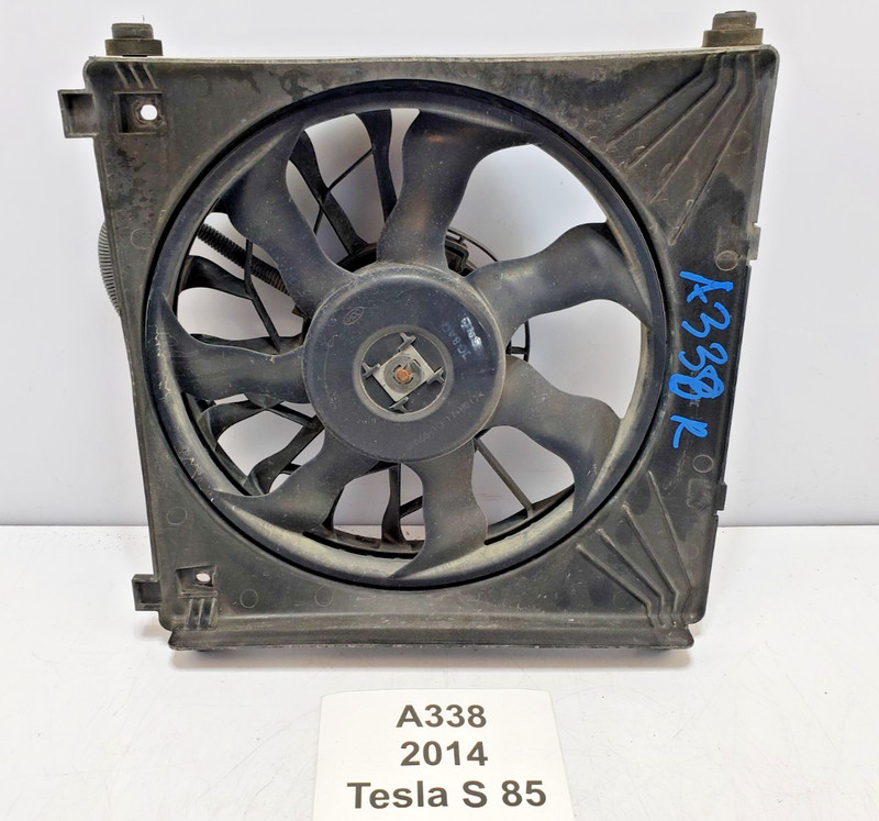 ✅ 2012-2020 OEM Tesla Model S Front Right Passenger Radiator Cooling Fan Shroud
