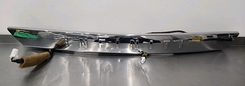 2011-2017 Infiniti QX56 QX80 Rear Trunk Liftgate Chrome Molding Panel Camera OEM