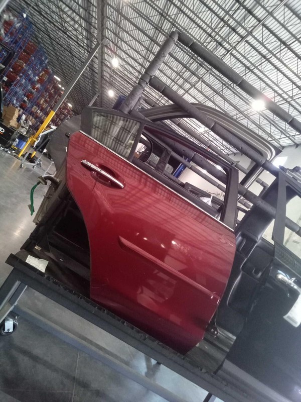 2015 Subaru Impreza Rear Right Door Red OEM Used 441519, 131k Miles, Scratch