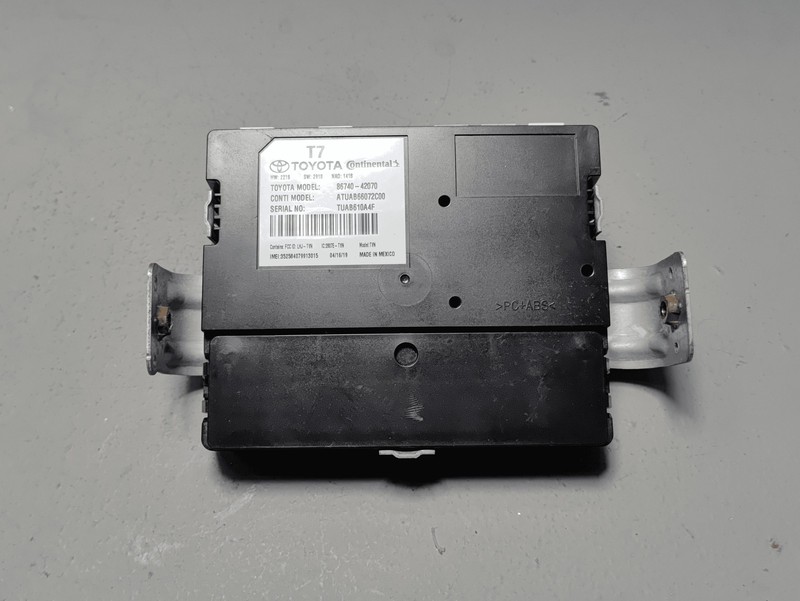 2019-2020 Toyota RAV4 Telematics Transceiver Computer Control Module Unit OEM