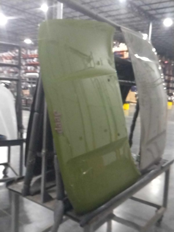 2016 Jeep Renegade Green OEM Hood Panel 68259730AA - Used, 143k Miles